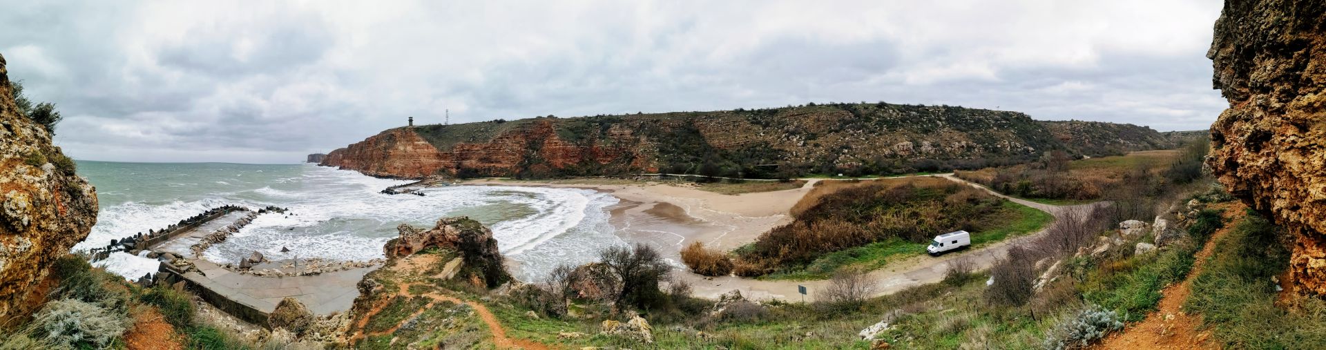 Bulharsko a naše listopadová koupačka v moři