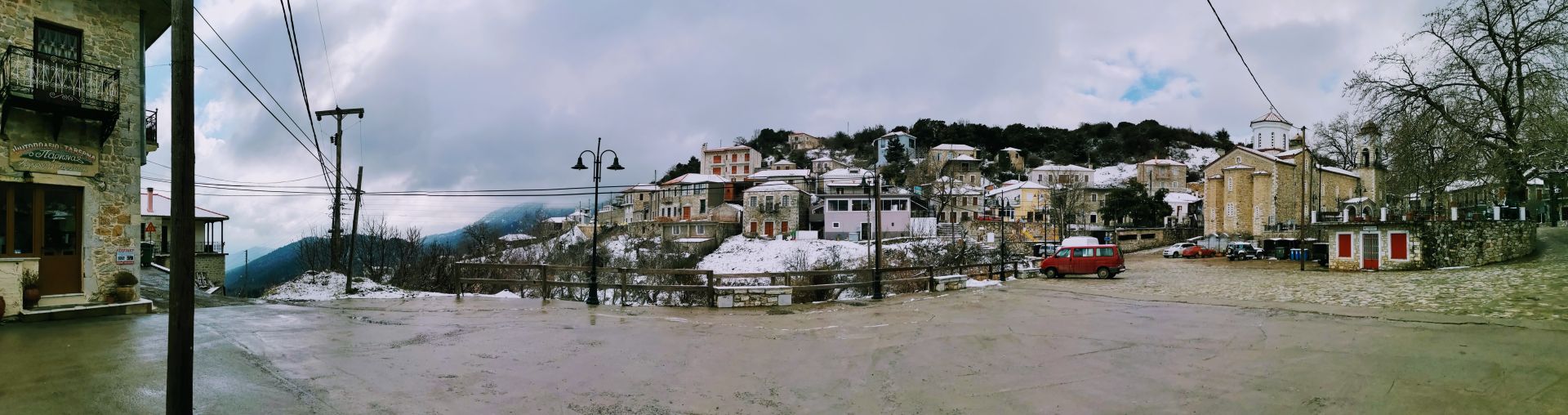 Pohoří Parnon a Monemvasia